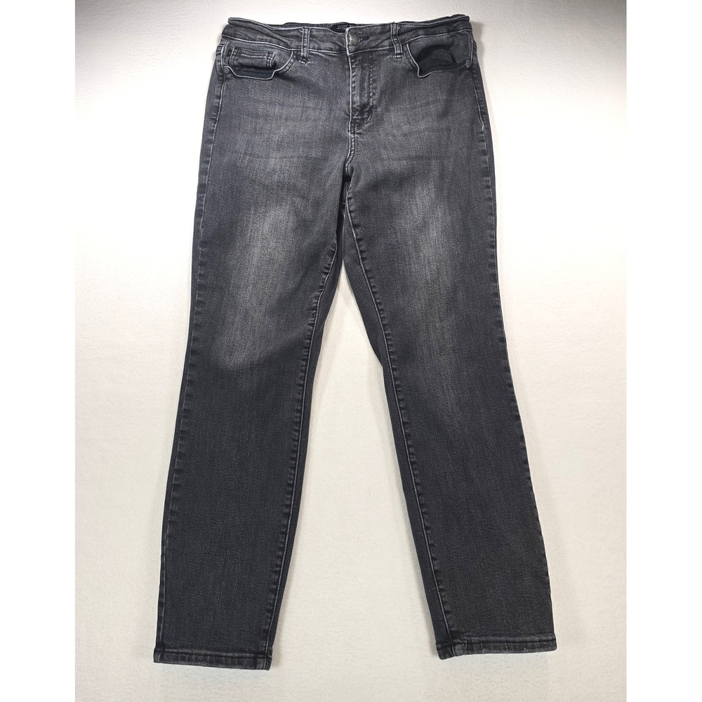 Judy Blue Boyfriend Fit Jeans Faded Black‎ Denim JB88130 Womens 11/30